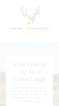 Mobile Screenshot of newforestlodge.co.uk